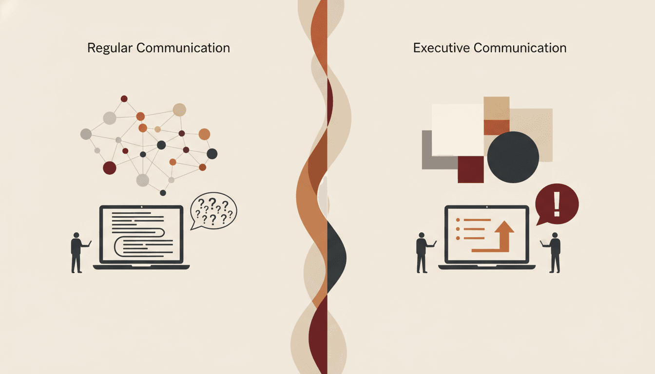 Executive vs Regular Communication: 6 Key Differences