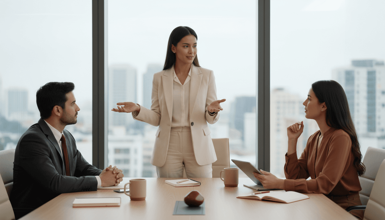 How to Sound Confident in Conflict: Phrases and Tactics