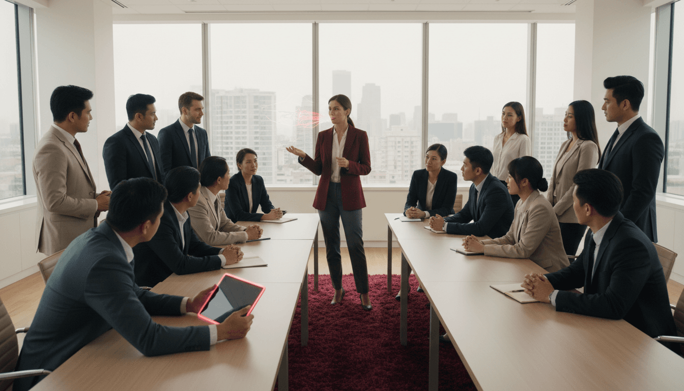 How to Speak Up in Large Group Meetings With Impact