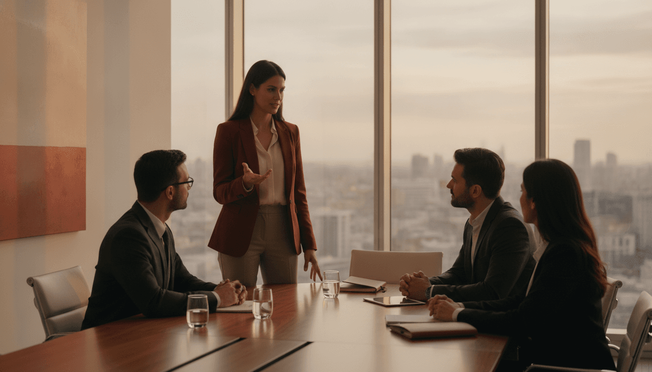 How to Speak With Confidence in Front of Executives