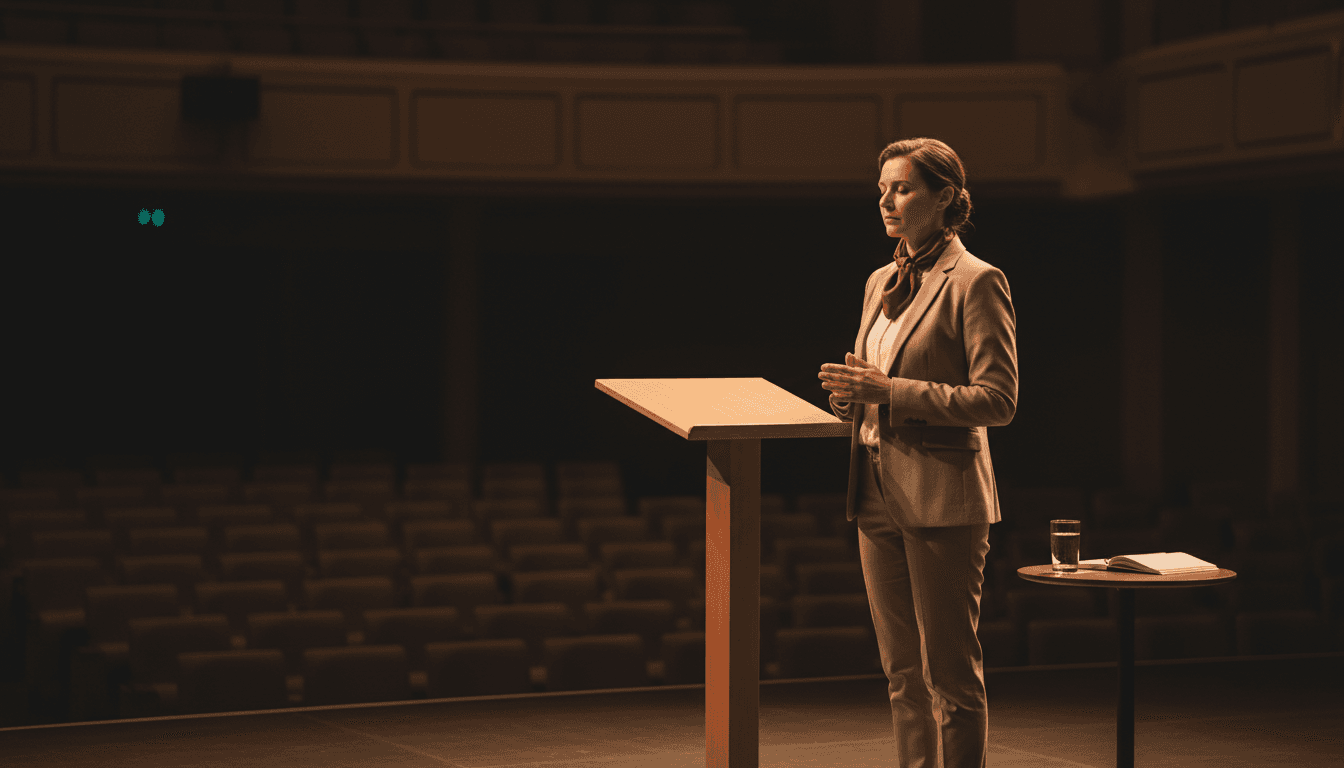 How to Start a Speech Without Being Nervous: 6 Methods