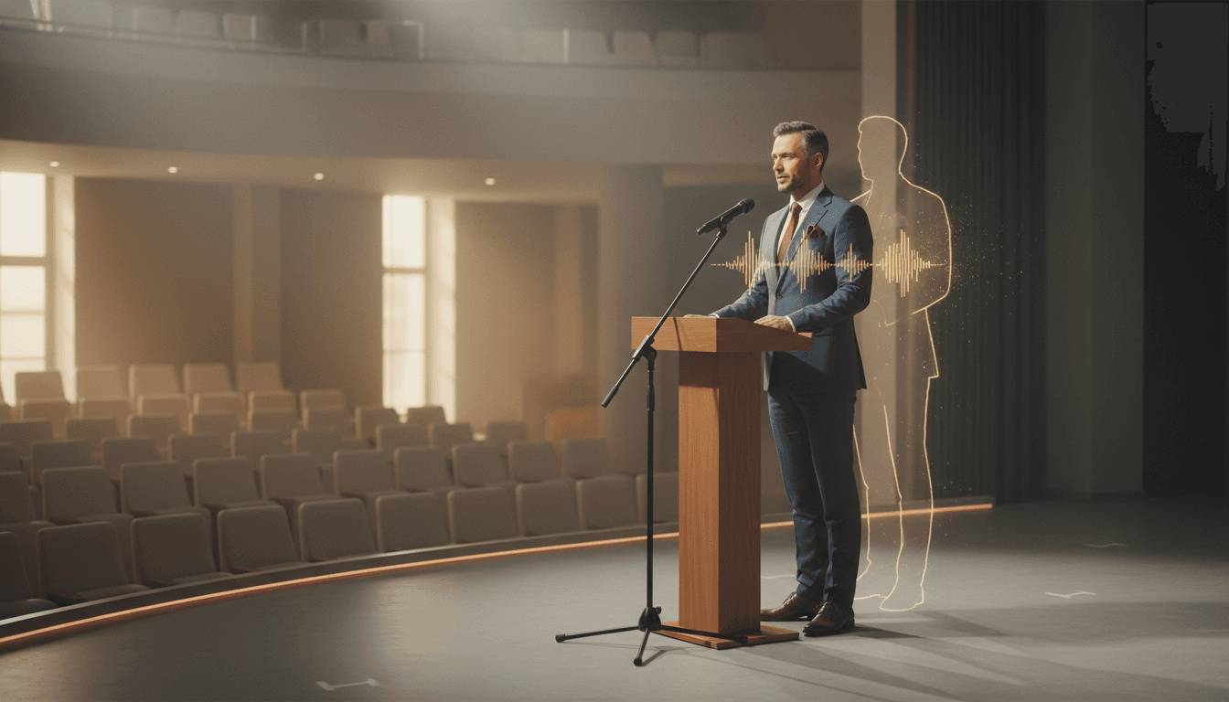 How to Stop Your Voice Shaking During a Presentation