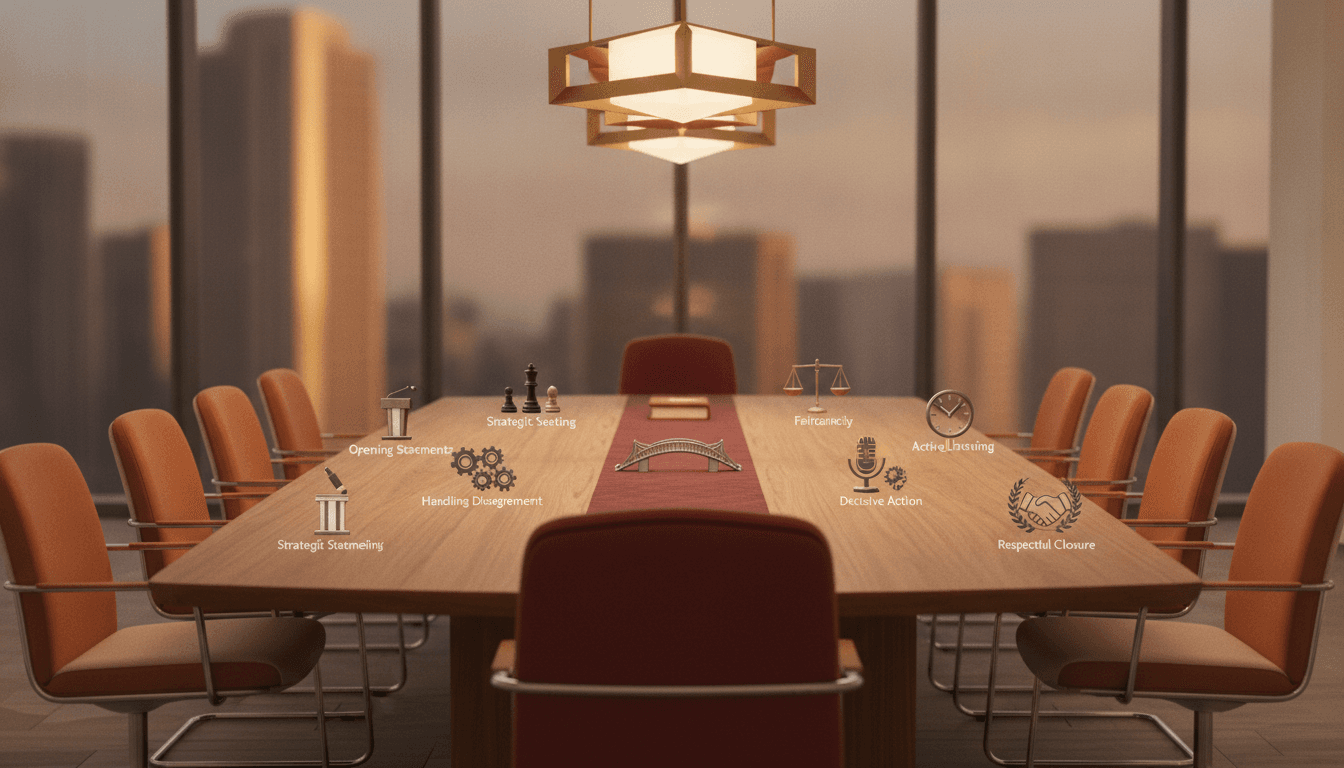 Leadership Presence in Meetings: 10 Habits That Command Respect
