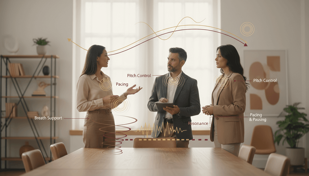 Commanding Talk How to Develop a Commanding Voice at Work: Vocal Techniques